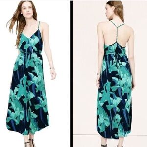 LOFT Floral Maxi Dress